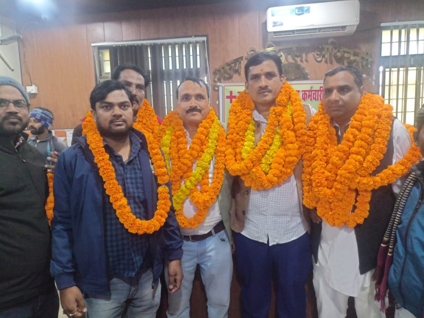 देवमुनि सिंह जिलाध्यक्ष, राकेश सोनकर जिला मंत्री निर्विरोध चुने गए