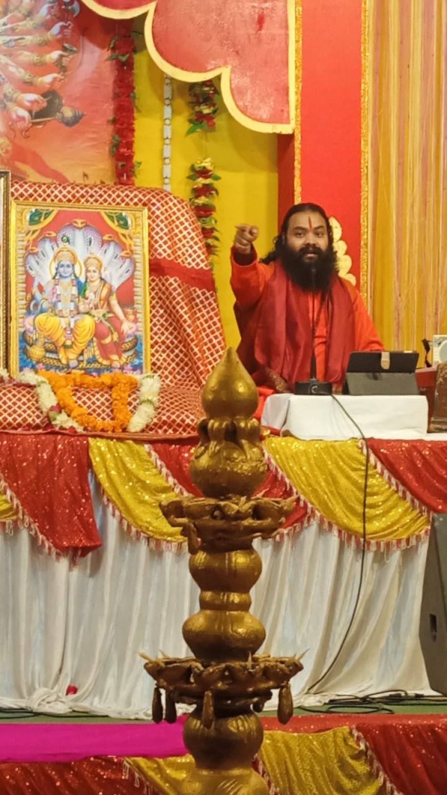 आत्मिक शांति का सशक्त माध्यम है सत्संग : स्वामी अर्जुनानंद