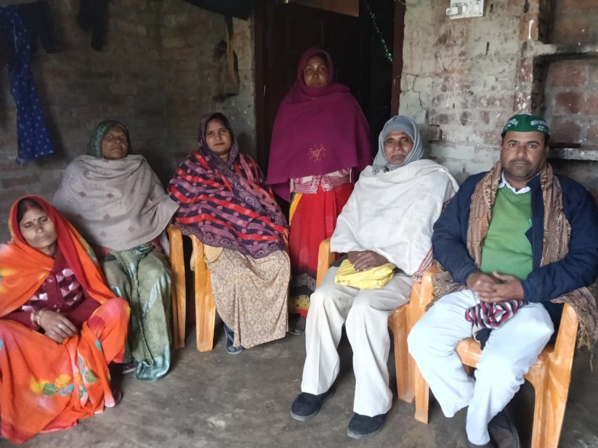 भारतीय अवस्थी किसान संगठन की बैठक उफरौली गांव में हुई