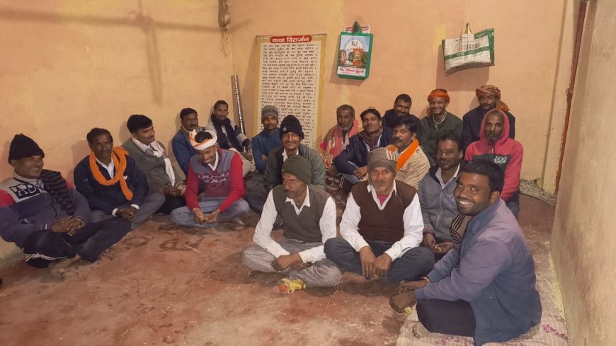 श्री लहर धाम सरकार की पावन धरा पर नव वर्ष मेले की तैयारियाँ शुरू बैठक संपन्न