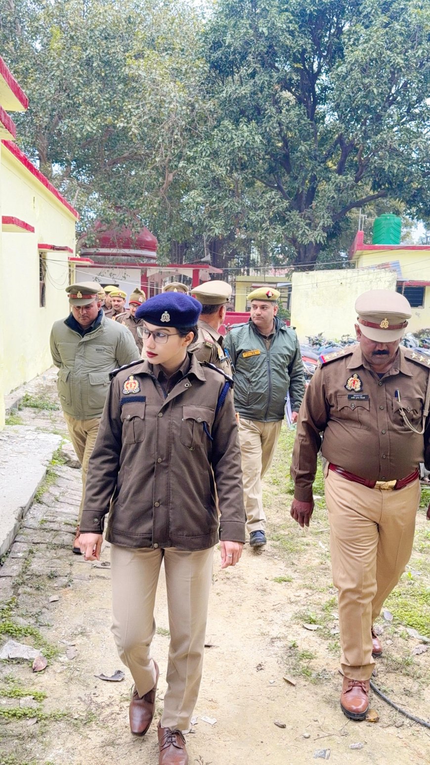 पुलिस उपाधीक्षक रामनगर गरिमा पंत ने कोतवाली बदोसरांय का त्रैमासिक निरीक्षण किया