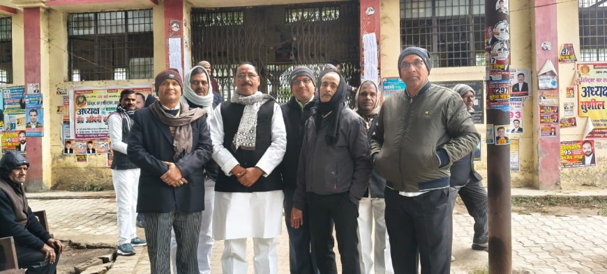 भदोही में औराई तहसील बार एसोसिएशन में चुनाव संपन्न