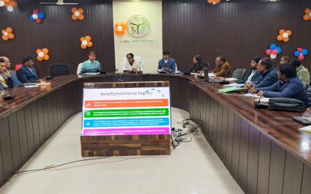 फार्मर रजिस्ट्री का अवशेष कार्य 15 दिवस में पूर्ण करने के निर्देश