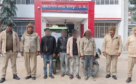 चोरी की घटनाओं को पुलिस ने किया खुलासा