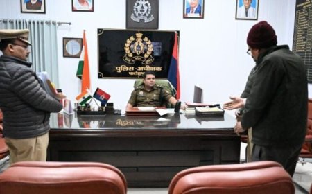 पुलिस अधीक्षक ने की जनसुनवाई , जनता के समस्याओं के त्वरित निस्तारण के दिए निर्देश