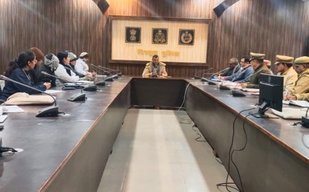 एसजेपीयू/एचटीयू की मासिक समन्वय समीक्षा बैठक व महिला एवं बाल सुरक्षा संगठन मुख्यालय लखनऊ द्वारा जारी बालश्रम, बाल भिक्षावृत्ति, बाल विवाह व मानव तस्करी की रोकथाम हेतु पुलिस कार्यालय स्थित राघव प्रेक्षागार मे प्रशिक्षण कार्यशाला का आयोजन किया गया