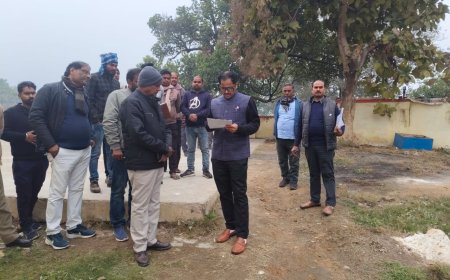 जिलाधिकारी द्वारा नगरवासियों को स्वच्छ पेयजल की सुविधा उपलब्ध कराये जाने हेतु जल संस्थान चित्रकूट के पाठा जलकल स्थित जल शोधन संयंत्र (डब्ल्यू टी पी) का निरीक्षण किया गया।