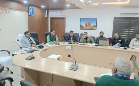 मुख्यमंत्री युवा उद्यमी विकास अभियान योजना की समीक्षा बैठक संपन्न