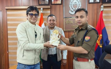 भदोही: सिस्को संस्था ने सभी थानों के लिए दिए 10 हीटर