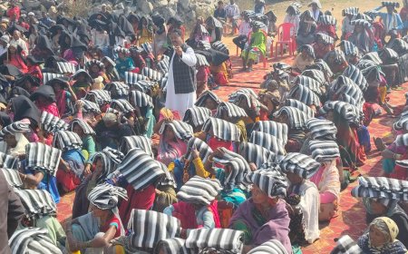 श्रद्धांजलि से सेवा तक: स्व. विजय सिंह गोंड की स्मृति में 600 जरूरतमंदों को कंबल वितरण