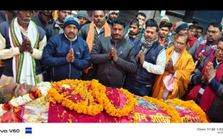 लक्ष्मण सिंह मौर्य के निधन से जाप कार्यकर्ताओं में शोक की लहर