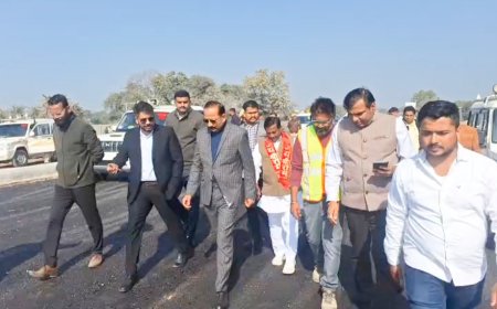 जनपद को दो दिनों में मिलेगी बड़ी सौगात एनएच 44 पर कैलगुवां ओवरब्रिज की एक लेन का कार्य हुआ पूर्ण कमिश्नर