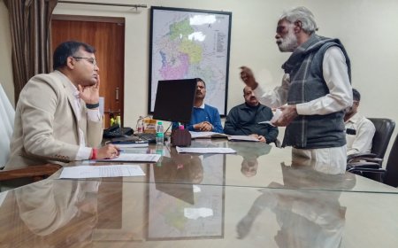 जनसुनवाई पाइपलाइन से पानी बहा तो खैर नहीं तीन दिन में ठीक करने के निर्देश