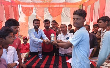 धवा प्रीमियर लीग- नीलू के धमाके से मुड़िया की शानदार जीत धौरपुरा को हराकर ॐ साई राम क्रिकेट क्लब 8 विकेट से एकतरफा जीत अगले दौर में प्रवेश