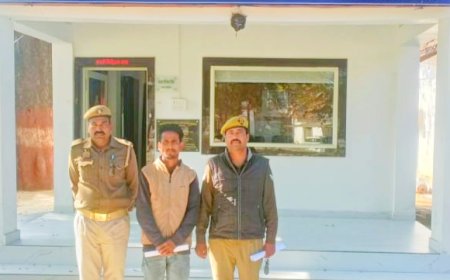 नाबालिग से छेड़खानी करने वाला आरोपी गिरफ्तार भेजा जेल