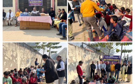 मानसिक रूप से अविकसित बच्चों के बीच रोटरी क्लब गोरखपुर का सेवा कार्यक्रम संपन्न