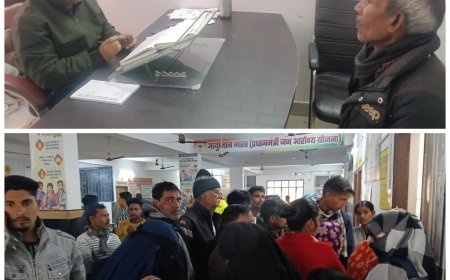 संयुक्त चिकित्सालय सिरौलीगौसपुर में मरीजों की उमडी भीड़ 564का उपचार किया गया