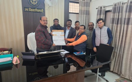 राष्ट्रीय शैक्षिक महासंघ अमरौधा इकाई ने ‘मां भारती की जय’ विषय के साथ एसडीएम से की भेंट