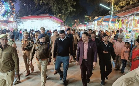 गोरखनाथ मंदिर मेला को लेकर प्रशासन अलर्ट, डीएम-एसएसपी-नगर आयुक्त ने सुरक्षा व व्यवस्थाओं का किया संयुक्त निरीक्षण