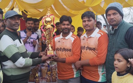 मलौली इंडियंस ने जीता खिताबी मुकाबला