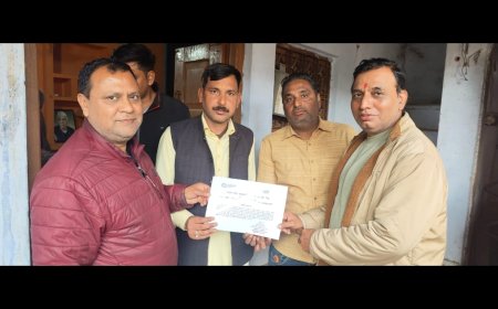 उत्तर प्रदेश सहकारी ग्राम विकास बैंक अध्यक्ष बने कृष्ण मुरारी शर्मा