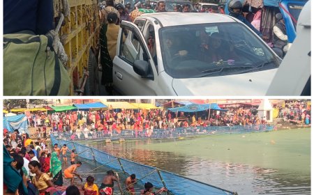 बड़े बाबा के जन्मोत्सव पर उमडी ऐतिहासिक भीड तीन लाख से अधिक सत्यनामी श्रद्धालुओं ने बडे बाबा के दर्शन पूजन किया।