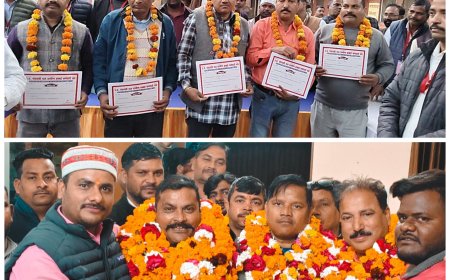 ग्रामीण सफाई कर्मचारी संघ बाराबंकी : चुनाव परिणाम घोषित  धर्मराज सिंह बने ग्रामीण सफाई कर्मचारी संघ बाराबंकी के जिला अध्यक्ष