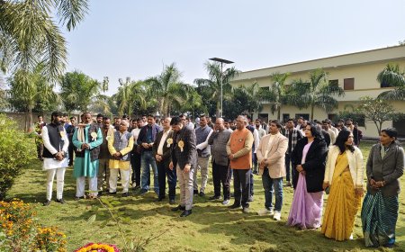 पारिजात धाम बरोलिया के सीतादेवी लाॅ कालेज, सीतादेवी महाविद्यालय,एंव एल पी एस एकेडमी कोटवाधाम में से 77 वें गणतंत्र दिवस पर हुए विविध कार्यक्रम