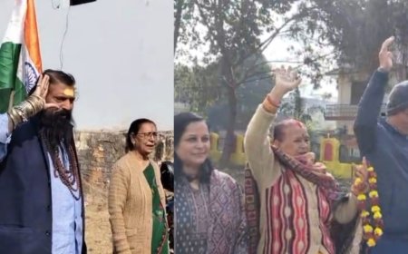 गोरखपुर में कांग्रेसियों ने लिया संविधान रक्षा का संकल्प, जिलाध्यक्ष ने किया ध्वजारोहण