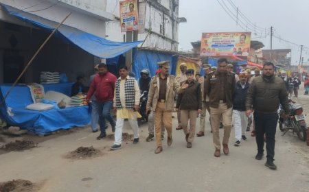 पुलिस अधीक्षक  ने शनिवार को लोधेश्वर महादेवा  में लगने वाले फाल्गुनी मेले की तैयारियों का जायजा लिया