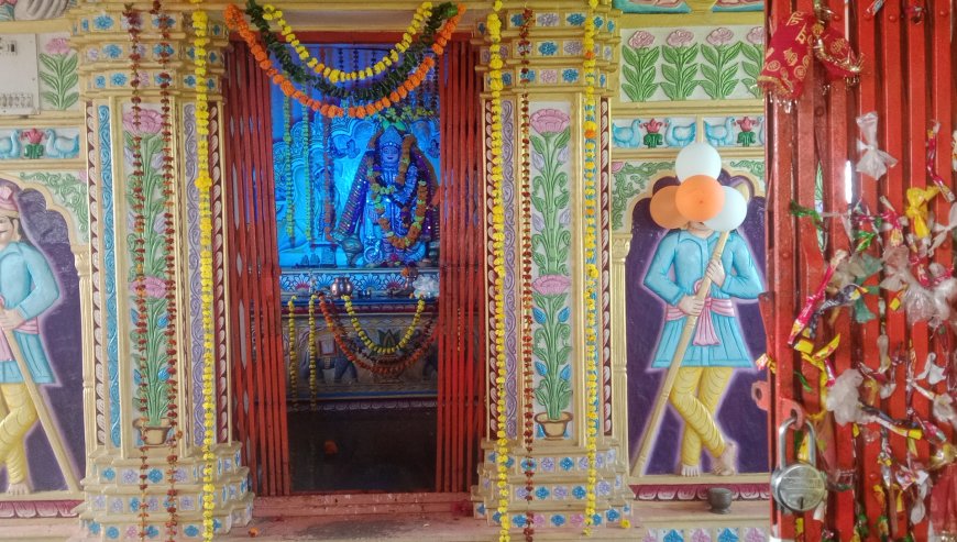 नव वर्ष पर कुम्हेड़ी की अंजनी माता के दरबार में उमड़ा आस्था का सैलाब