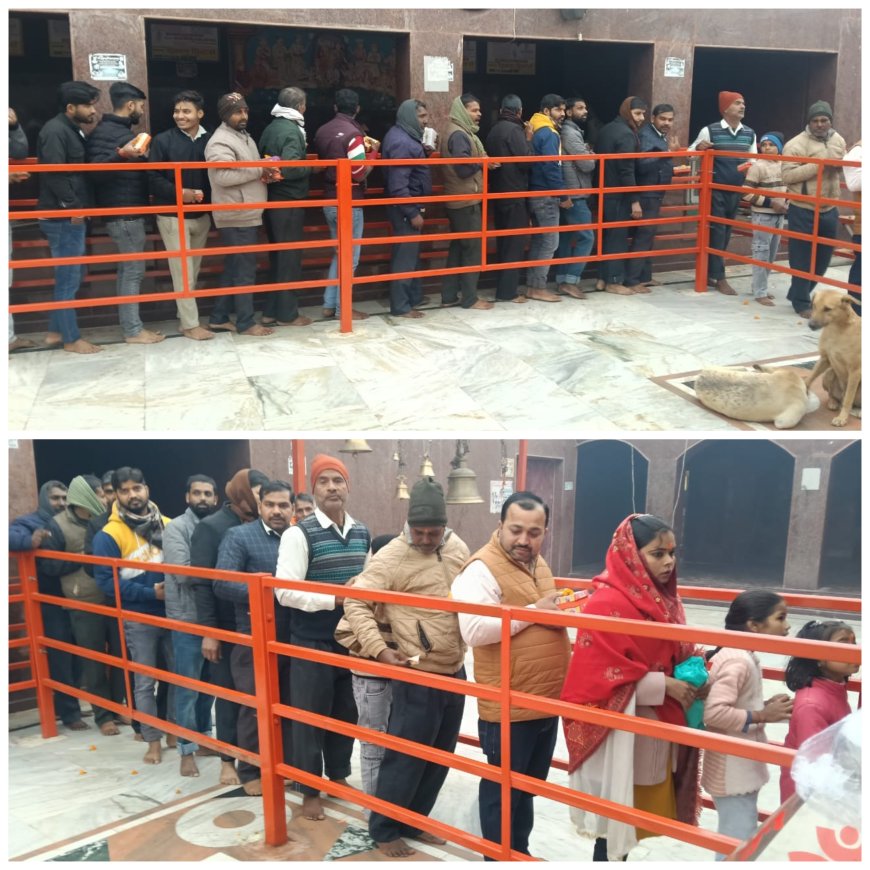 बडे बाबा के दरबार में उमडा आस्था का जन सैलाब