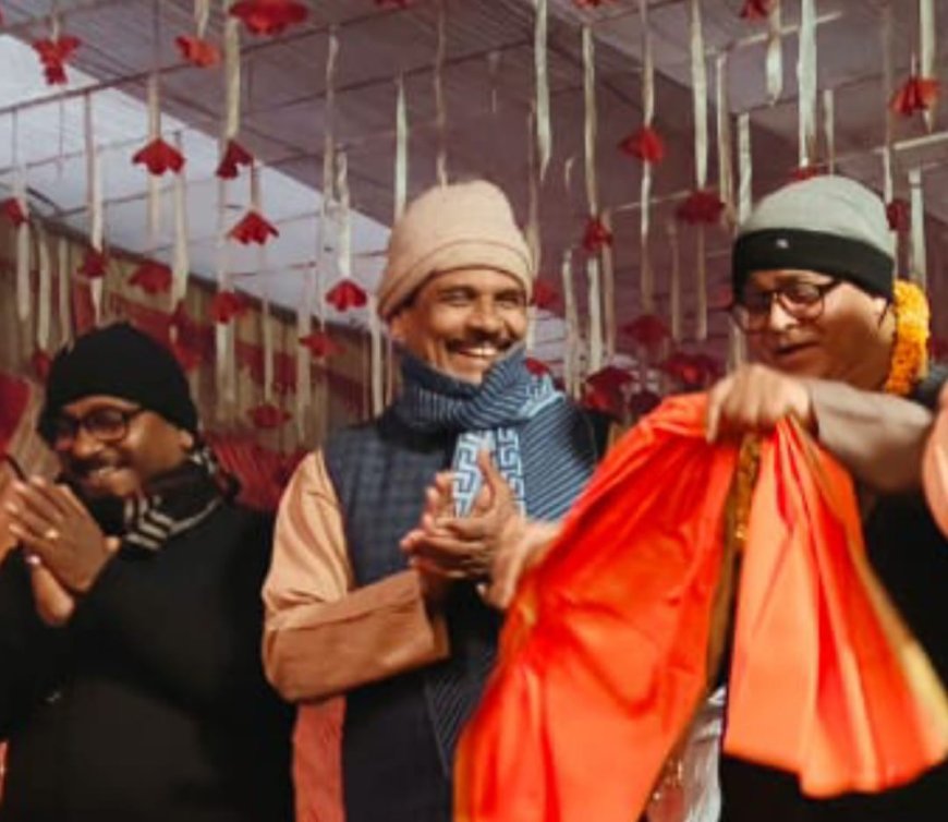 माता कौशल्या मेला का विधायक बबलू मंडल और खाद्य आयोग सदस्य अंगद कुशवाहा ने किया उद्घाटन