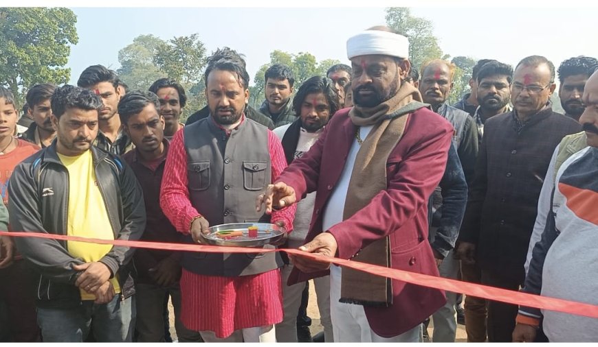 रोमांचक मुकाबले में जरावली ने बुढ़वार को दी शिकस्त यश बने मैन ऑफ द मैच