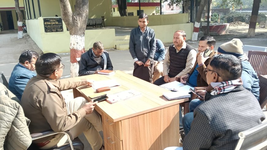 थाना सम्पूर्ण समाधान दिवस कोतवाली बदोसरांय में एक शिकायत आयी, निस्तारण कर दिया गया