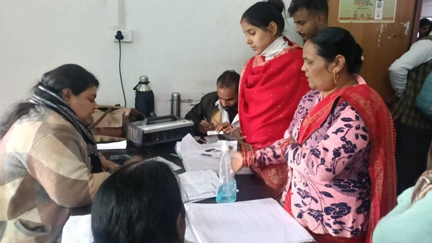 संयुक्त चिकित्सालय सिरौलीगौसपुर की ओ पी डी में 559 मरीजों का उपचार किया गया