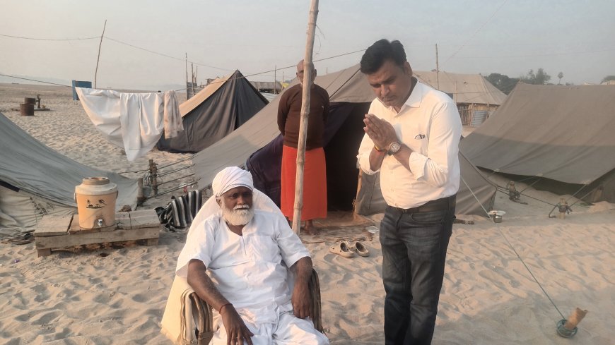 सेमराध कल्पवास भदोही जिले की शान - डॉ आजाद दूबे