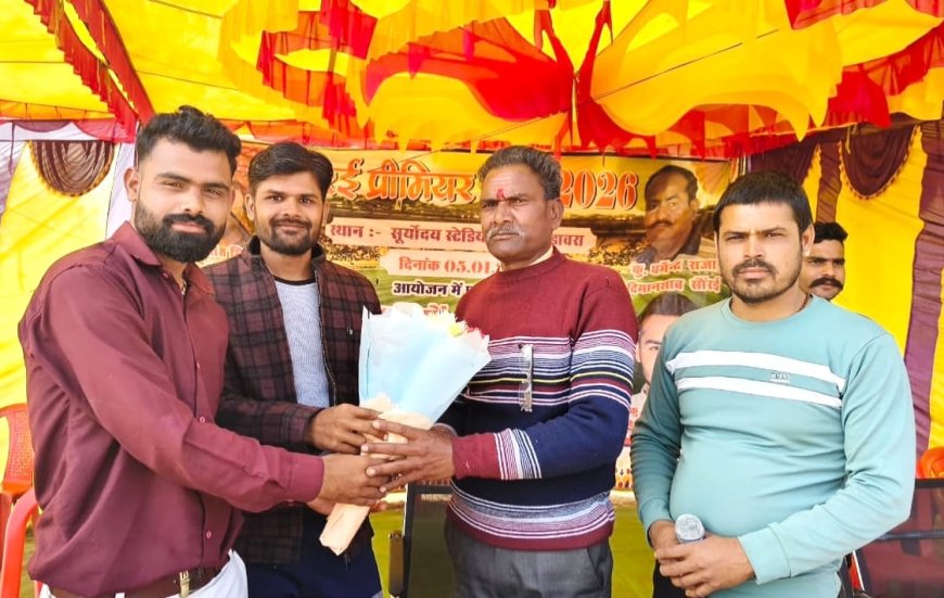 देवरान ने तिसगना को 99 रनों से रौंदा विवेक यादव का शानदार शतक