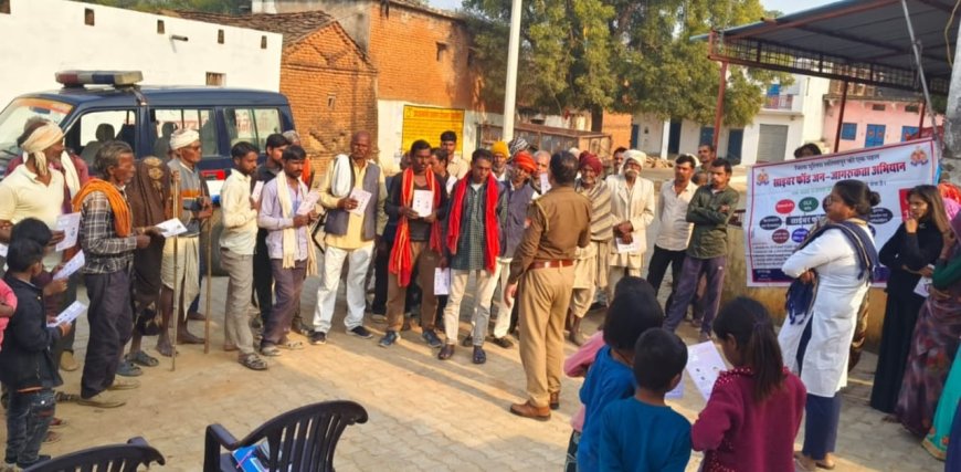 पुलिस ने चलाया साइबर क्राइम जागरूकता अभियान डिजिटल अरेस्ट और डीपफेक से बचने के बताए उपाय