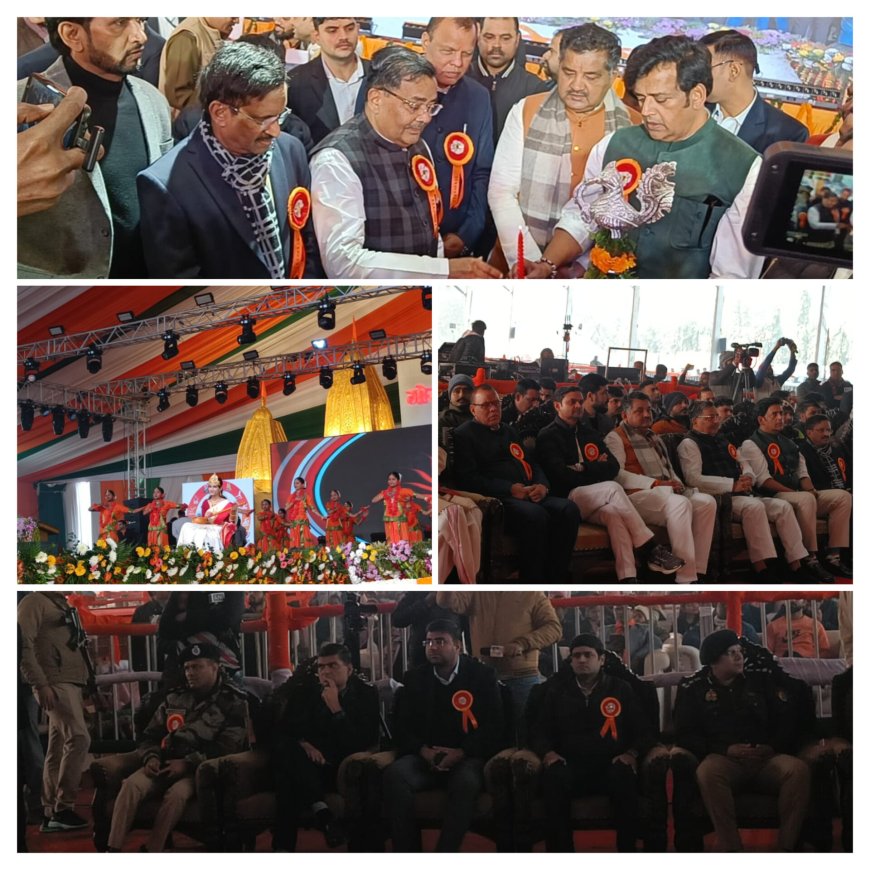 चम्पा देवी पार्क में गोरखपुर महोत्सव का भव्य आगाज़, संस्कृति और पर्यटन की दिखी अनूठी झलक