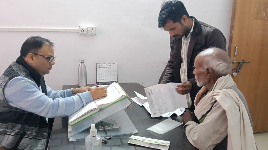 संयुक्त चिकित्सालय सिरौलीगौसपुर में 607 मरीजों का उपचार किया गया