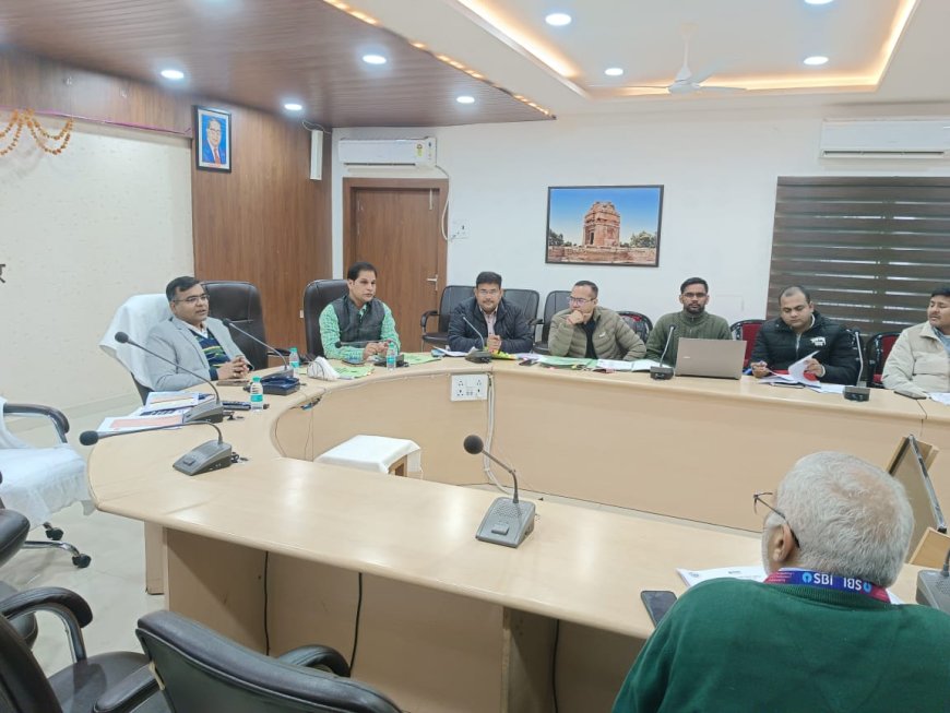 मुख्यमंत्री युवा उद्यमी विकास अभियान योजना की समीक्षा बैठक संपन्न