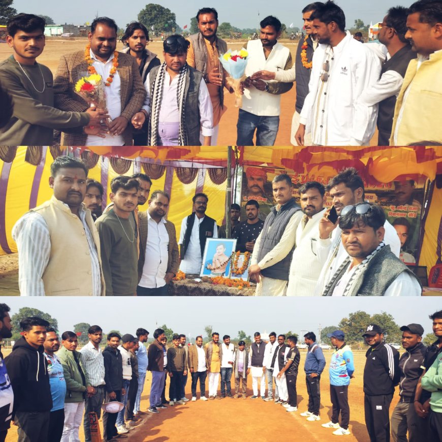 रोमांचक मुकाबले में महरौनी ने मड़ावरा को दी पटखनी