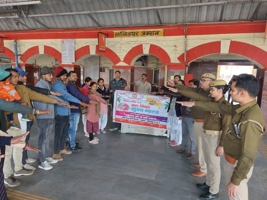 बाल विवाह और बाल श्रम के विरुद्ध पुलिस की बड़ी कार्रवाई 4 किशोर मुक्त