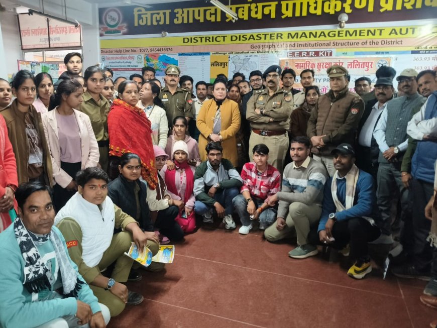 सड़क सुरक्षा के प्रति आपदा मित्रों और सिविल डिफेंस ने ली शपथ