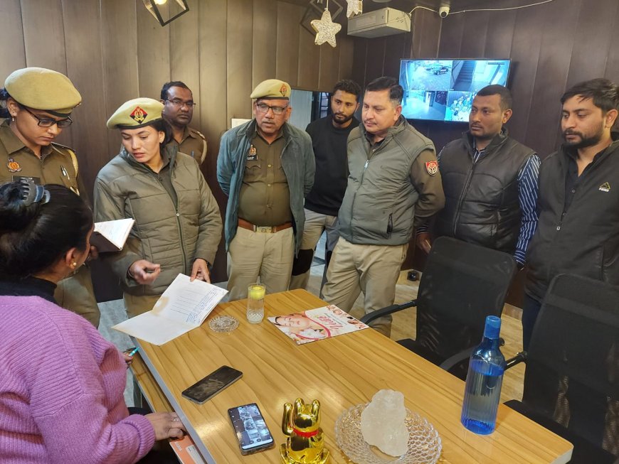 शहर के स्पा सेंटरों और होटलों में पुलिस की दबिश हड़कंप