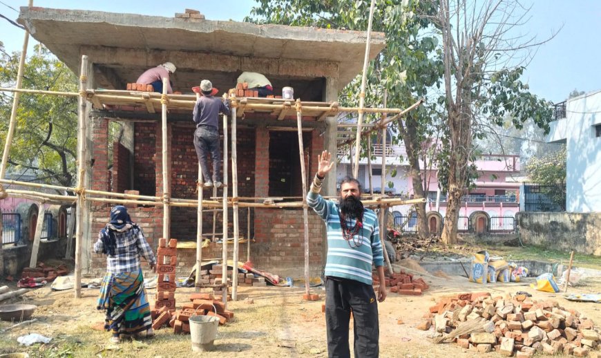 गोरखपुर: श्री सोमेश्वर महादेव मंदिर धाम का निर्माण कार्य तेज़ी से प्रगति पर, श्रद्धालुओं का मिल रहा सहयोग