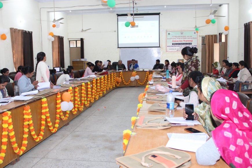 नवनियुक्त आंगनबाड़ी कार्यकर्ताओं का सात दिवसीय प्रशिक्षण संपन्न