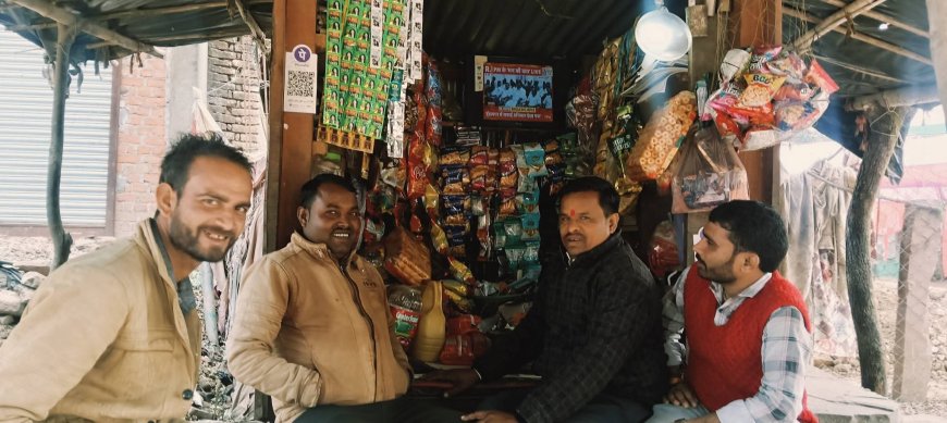 सातवासा और सैदपुर में गूंजी प्रधानमंत्री के मन की बात कार्यकर्ताओं ने लिया बूथ मजबूती का संकल्प