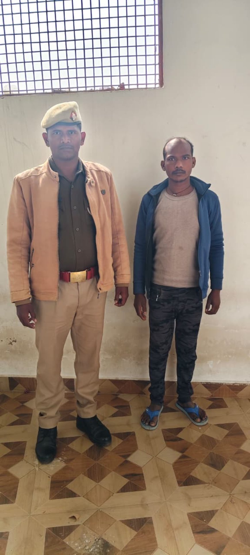 थाना सरधुवा पुलिस टीम ने नाबालिक लड़की को भगाने के वांछित अभियुक्त को गिरफ्तार किया